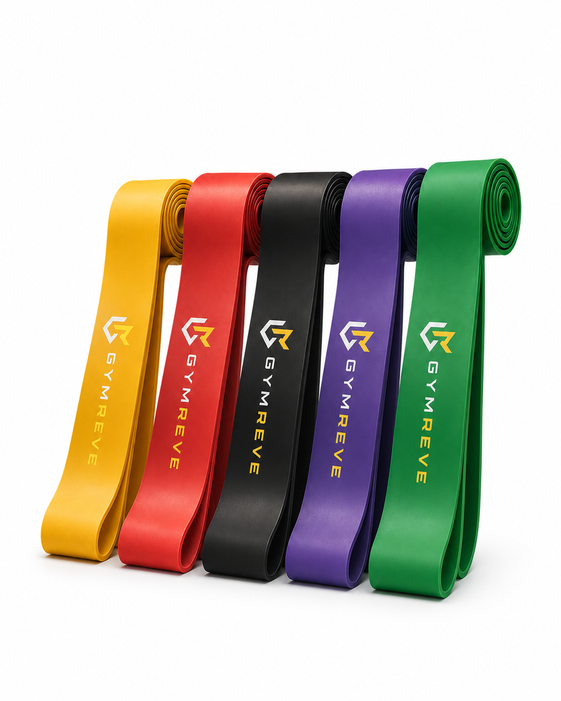 GYMREVE PowerFlex Resistance Band Set (5 Levels)